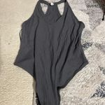 Free People NWOT grey bodysuit M Photo 4