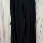 Torrid Women’s 1X Black Crepe Cutout Split Leg Pants Plus Size New Photo 0