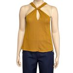 Sézane  Marissa Knit Top, Bronze, Large Photo 6