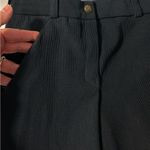 Tuff Rider Black Ribbed Front Zip Stretch Knee Breeches Riding Pants Size 26 Photo 4