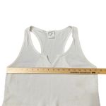 Aerie  White Waffle Knit Crop Tank Top Photo 5