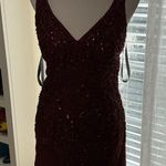 Intrigue NWT size 6  by Blush red beaded homecoming dress Photo 0