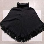 Andes Gifts Alpaca/Acrylic Black poncho Size undefined Photo 0