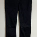 J.Crew Women’s  Demi Boot‎ Crop Black Jeans Raw Hem High Rise Size 27 Tall Photo 0