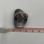 MELISSA JOY MANNING Ring Druzy Light Purple Silver & Gold One of a Kind Rare Photo 11