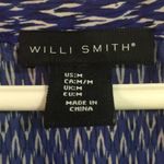 Willi Smith 2/$15  Cap Sleeve Blue Top Size M Photo 1
