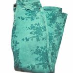 Denim Blvd Flower Skinny Jeans, Green, Juniors 5 Photo 0