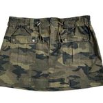 Urban Outfitters  Low Rise Camo Mini Skirt Size Small Photo 0