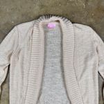 Lilly Pulitzer  Brookside Cardigan Sweater Women’s Small‎ Open Front Light Pink Photo 1