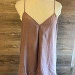 Madewell 100% Silk Camisole Top Halter Mauve Size 2 Small Tank Babydoll Photo 0