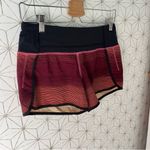 Lululemon Run Short Red Stripe 4” Photo 1