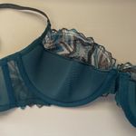 Savagexfenty NWT Savage x Fenty ‘Shining Star’ embroidered plunge bra, size 36D Photo 9