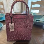 Brahmin Pink Crocodile Embossed Women's Bag Photo 7