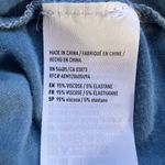 American Eagle AEO Womens Soft and Sexy T Lace V Neck Bodice Hombre Blue Short Sleeve Long Med Photo 7