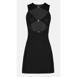 NWT OW Collection CHIARA Mini Cut Out Dress in Black Sz XL $130 Photo 3