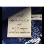 Jun & Ivy White Embroidered Floral Blouse Size S 3/4 Sleeve Boho Top Photo 6