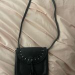 Abercrombie & Fitch Black Leather Mini Purse Photo 2
