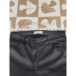 Abercrombie & Fitch Super Skinny Ankle High Rise Shiny Black Pants Size 31 Photo 6