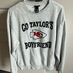 H&M  Taylor Swift Kansas City Chiefs Crewneck Sweatshirt Photo 0