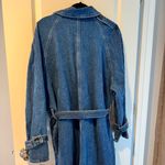 NWT Baum und Pferdgarten Delilah Denim Trench Coat Blue Size M Photo 9