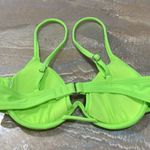 Xhilaration Underwire Bikini Top Size Small Green Neon Photo 1