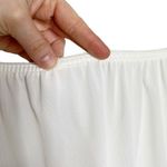 Vintage Fortune White 100% Nylon Scallop Lace Hem Long Slip Size undefined Photo 6