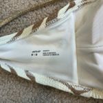 Aerie NWT  Pique Animal Print Keyhole Bandeau Bikini Top Soft Muslin Size M Photo 6