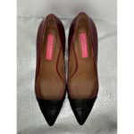 Isaac Mizrahi  Red and Black Low Heel Pumps Size 6 Photo 2
