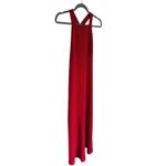 Jill Stuart NWT  Occasion High Neck Evening Gown A-line Maxi XS Red Formal Event Photo 2