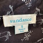 Sundance  Elegant Equines Black Horse Print Button Up Top Small Photo 1