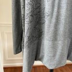 Soma PJ Top Grey Sketch Flower XL Pajama Gray Photo 5