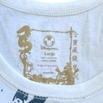 Disney Store Lord of the Rings Aragorn Graphic Tank Top Women's Large White/Blue White Photo 3