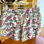 secret treasures Pajama Shorts SOFT Camo Floral Elastic Drawstring Womens Small Photo 6