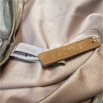 SKIMS Women’s Low Rise Metallic Twist Front Nickel Silver Mini Skirt Sarong 4X Photo 4