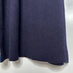 Leifsdottir Anthropologie Floral Intarsia Silk Blend Knit Dress Size Small Blue Photo 4