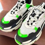 Balenciaga  Triple S Green Sneakers Photo 1