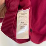 Loft 100% Cotton Burgundy Festive Holiday Cardigan Size XL Photo 4