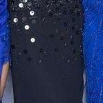 Oh Polly Black Embellished Prom Dress Photo 0
