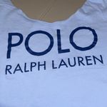 Ralph Lauren Polo‎  blue oversized cropped logo t-shirt women's small Photo 2