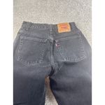 Levi's ‎ 550 Relaxed Fit Black Jeans Women's Classic Denim Pants size 12 women's Photo 4