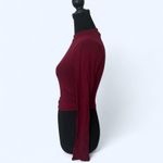 Two Bozzolo stretchy crop tops in grey and burgundy Gray Photo 4