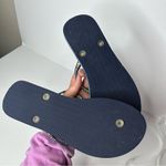 Vera Bradley  Colorful Floral Flip Flops 9-10 Photo 3