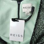 Reiss NEW Tali Sparkle Wrap Bodycon Dress Sequins Green SIze 8 Photo 6