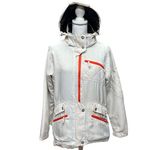 Body Glove Vintage Waterproof Cream & Orange Ski Jacket Size M Outdoors Skiing Photo 3