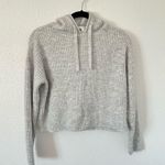 Victoria's Secret PINK Victoria secret boyfriend ribbed cropped pull over hoodie Sz XS Photo 1