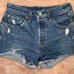 Levi’s 501 High-Rise Shorts Medium Wash Photo 0