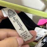 American Rag Cie Black Floral Mini Dress Sz XS NWT Photo 3