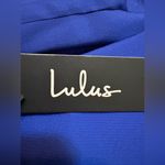 Lulus  Royal Blue Maxi Dress size Small NWT Photo 6