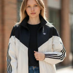 Adidas NWT Originals R3CD TT Women's Jacket Full Zip Loose Fit JZ6777 Photo 0