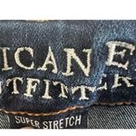 American Eagle Outfitters Super Stretch Distressed Low Rise Skinny Jeans Size 0 Photo 5